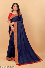 ETHNIC FANCY SAREES WITH JACQUARDJ  BLOUSE FOR WOMEN AND GIRLS