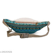Shristi Handicraft Hemp Fanny Pack for Both Men and Women Waist Belt Bag Handmade Pack from Pure Hemp