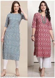 Latest VHD IMPEX 2024-25 KURTIS FOR WOMEN (Pack of 2)