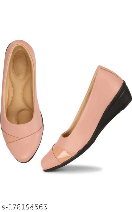 SUPER FANCY Latest Collection, Comfortable Ethnic Sandal Fashionable Bellies For Women's and Girl's Bellies for Women Pink Color Bellies & Ballerinas
