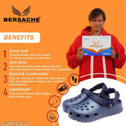 Bersache Extra Soft Classic Casual with  Regular wear with Ultra Soft & Flexibility Technology Clog for Men's