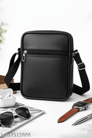 black  SIDE BAG ,SLING BAG