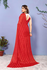 Festive Wear Satin Saree without Blouse Piece
