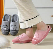 Winter Warm Slippers and Carpet Slippers For Women  Home Fluffy Furry Slippers New Fashion Soft Plush Platform Non Slip Bedroom Slides Multicolour 1 Pair || Flip-flops & Slider || unisex boys & Girls ||