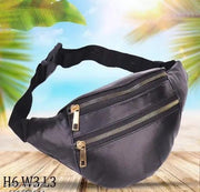 Waist Bag Black For Men And Women Unisex Fanny Bag Bum Bag Women Festival Fanny Pack Light Weight Hip Pouch Waterproof Travel Bag Belt Bag