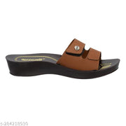 Aerowalk Women Casual Slipper 0402_TAN