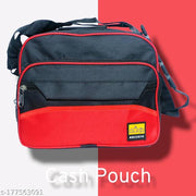 Polyester Unisex Cash Pouch | Money Carrying Multipurpose Travel Pouch Sling Bag Pouch | Handcuffs Cash Pouch | Waist Bags | Daily Usable Cash Pouch