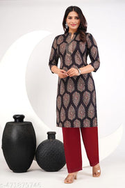 Beautiful Paisley Print Cotton Kurti