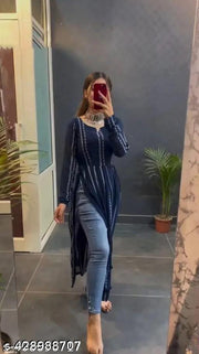 Nyra Cut kurti, kurti for jeans , Straight kurti , fancy kurti , kurti for women , monsoon sale , festival special