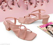 woman heel sandal