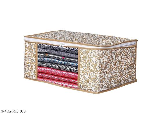 GARMENT COVER CLOTHES COVER SAREE COVER STORAGE ORGANIZER CLOTH STORAGE BOX FOLDABLE CLOTH STORAGE BOX SAREE BAGS SAREE PACKING PACKET PACK OF 1