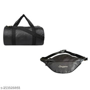 Gym bag and waist bag combo