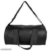Foldable Sports Bags for Gym Men Women Duffle Bag Lightweight for Cross Train, Travel & Gym Workout (Black Color)
