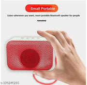 VA WORLD M412SP RD (Portable Bluetooth Speaker) Dynamic Thunder Sound with High Bass 5 W Bluetooth Speaker 1200mAh Battery (Assorted Colour)