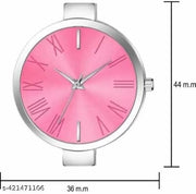 new premium &Exquisite Siver blet 3 combo   analog watch for woman and girl's
