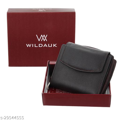 Wildauk 
Women Brown Artificial Leather Wallet  (5 Card Slots)