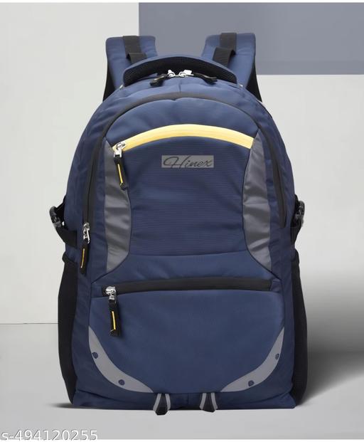 Large 35 L Laptop Backpack unisex Spacy with rain cover and reflective strip with rain cover