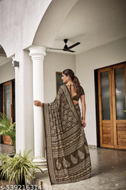 PURE Heavy MUL MUL Cotton  printed saree
