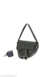 Saddle croco bag