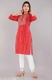 TRENDY WOMEN STRAIGHT KURTI