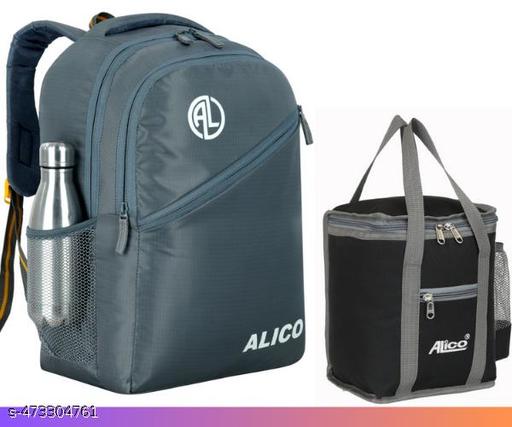 35 L Casual Waterproof Laptop Bag/Backpack for Men Women Boys Girls/Office School College Teens & Students WITH 1 PICE LUNCH BAG