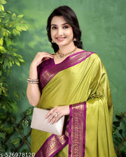 Trendy New Banarasi Silk Saree