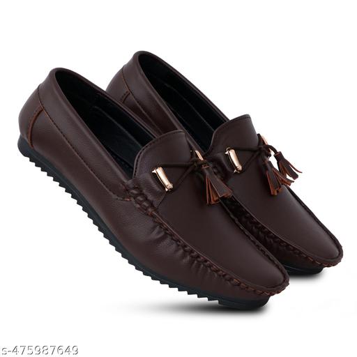 Faux leather loafers shoes for boys and men | Casual formal shoes officewear