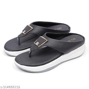 Attractive Graceful Women Wedges