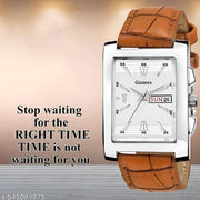 Giomex 56SL01 Square DD White-Beige Strap