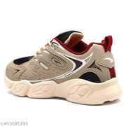 Asian VISION-02cBEIGEBLK Sneakers Shoes for Kids