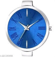 New Solid Designer Black Silver Metal Analog Watches for Women