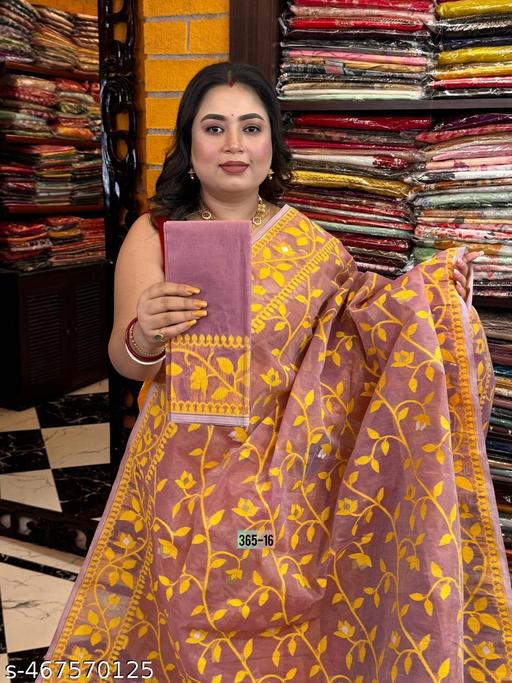 Best Quality Lata Dhakai Jamdani Saree