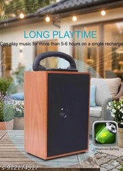 make discription  Premium Wooden Bluetooth Speaker
