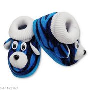 Tarun Child Care Baby Booties for Any Occasions, Festive-3 to 10 Months Unisex- Blue Bootie