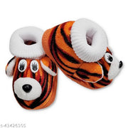 Tarun Child Care Baby Booties Baby Shoes for Any Occasions, Festive-0 to 10 Months Unisex-Orange