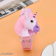 S K Enterprise kids digital LED glowing light unicorn wristwatch for girls kids