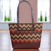 JUGNU Handicraft Fabric Printed Ladies Handbag for All Occasion Mandala Printed Tote Bag For Women