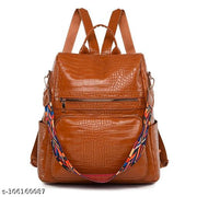 Big Croco backpacks for women stylish office bag I college bag for girls I casual backpacks for women ladies travel backpack