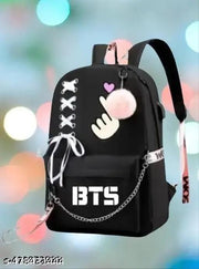 BTS SCHOOL BAGS FOR GIRL | BACKPACKS BACKPACK FOR WOMEN PRINTED BTS BAG
