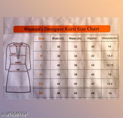 Rayon Kurti for women Gold Foil Print