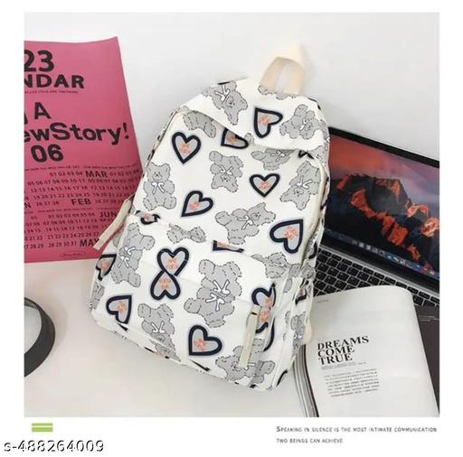 New Stylish Women/Girls Holi print  Backpack