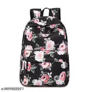 Girl School Backpack white coconut print Stylish and Trendy College Backpacks Waterproof Bag Casual School Bag/Backpack/College Bag/Tuition Bag for Girls