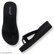 Two Soft Super Soft Quality Light Weight, Stylish & Comfortable Slippers / Flipflop for Women & Girls Combo of 2