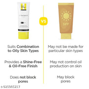 SunScoop Ultra Matte Dry Touch Sunscreen SPF 50 PA+++ | Matte Finish | Zinc Oxide & 0.1% ww Salicylic Acid for Oily Acne Prone Skin | Broad Spectrum, Non Comedogenic & No White Cast | Unisex | 45gm