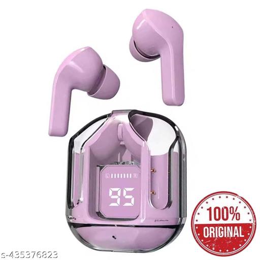 Wireless Earbuds, True Wireless Bluetooth Headphone, TWS earphone, bluetooth headset, Best Quality Wireless Bluetooth Headphones & Earphones, Touch Control, 36 Hrs Playtime, 10mm HD Drivers, Sweat Proof (Pink)