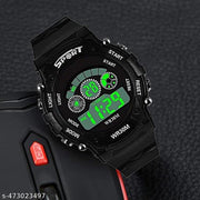 EARTH FACE DIGITAL SPORT  WATCH WITH COMBO OFFER SEVEN LIGHT SPORT WATCH WITH ALARAM AND LIGHT FEATURE