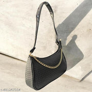 women fashion croco shoulder bags zip pocket canvas handbag bags for women(GREY)