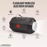 Yedant Portable Bluetooth Speaker with LED Torch Light, Wireless Speaker with USB, AUX & FM Radio