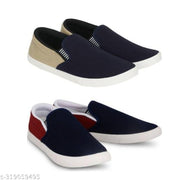 Pack of 2-2s combo shoes for men| black red-blue black- t blue combo shoes in color| comfortable and walking shoes for men