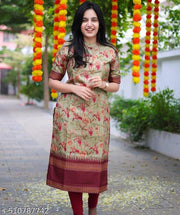 FASHIONABLE  COTTON DIGITAL PRINT KURTI FOR WOMAN WEAR